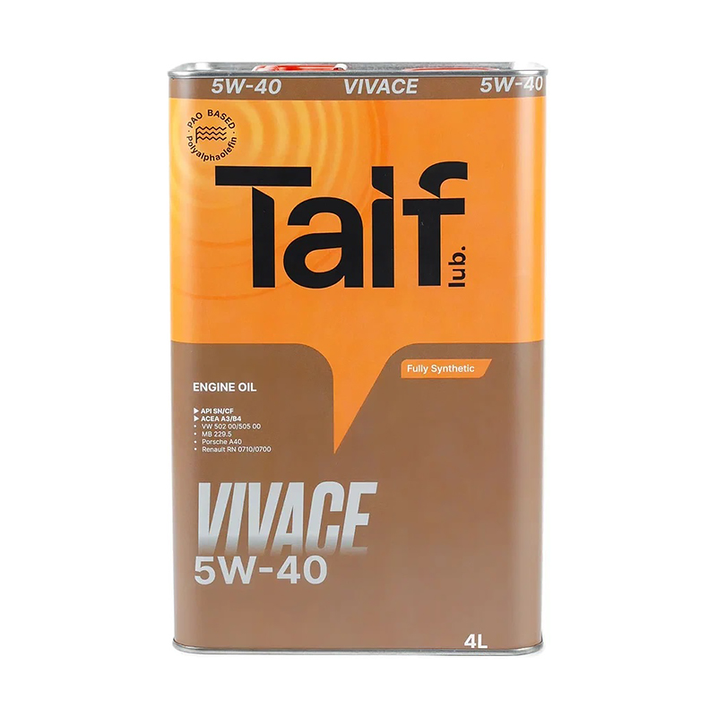 Taif Vivace 0w 40 Купить